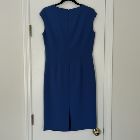 Lafayette 148 New York Dress. Size 4. Blue - Picture 2 of 8
